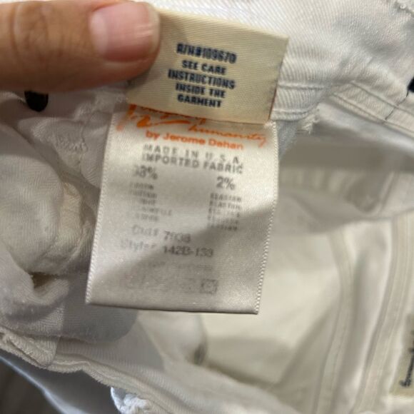 Citizens of Humanity Ava Straight Leg White Jeans - Picture 10 of 13